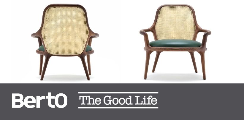 fauteuil patti canné de berto dans the good life italia