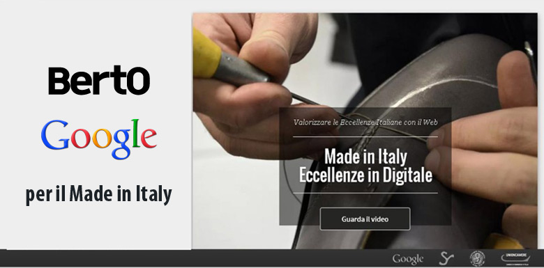 Made in Italy promu par BertO et Google