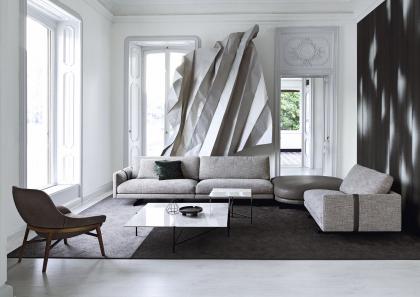 Petite Table de Salon Carrée marmo Carrara