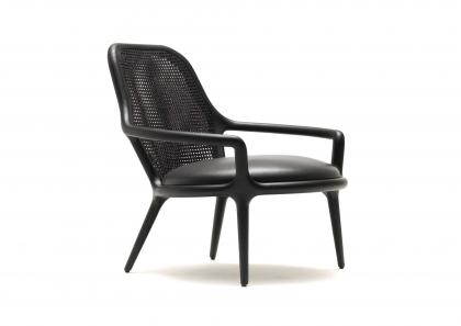 Fauteuil Patti Édition spéciale Noir - vue 3/4 - BertO