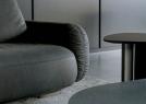 Assise canapé moderne en cuir Lust Iggy - BertO