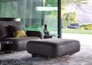 Pouf pour canapé Iggy en cuir Lust - BertO