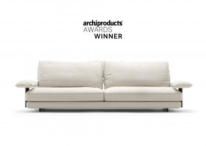 CANAPÉ MODERNE EN CUIR DAVID