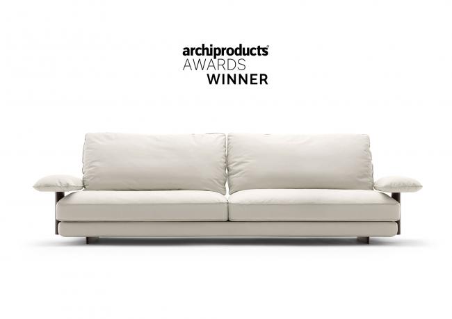 Canapé moderne en cuir David - BertO