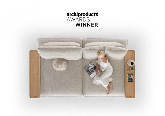 Canapé à assise profonde David Cinema - BertO