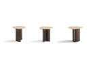 Table basse moderne Passenger en composition trio - BertO