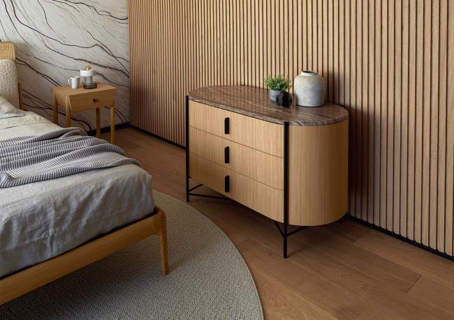 Commode design en chêne 315 - BertO
