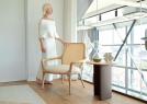 Fauteuil élégant Patti en chêne à CASA BertO