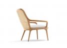 Fauteuil élégant Patti en bois de chêne - BertO