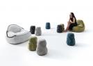 Fauteuil d’extérieur Naoko et pouf design Stardust - BertO