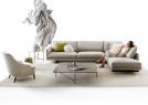 Canapé avec chaise longue Dee Dee NATURAL 2026 - Living BertO