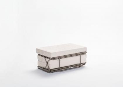 Pouf convertible Paguro - fermé