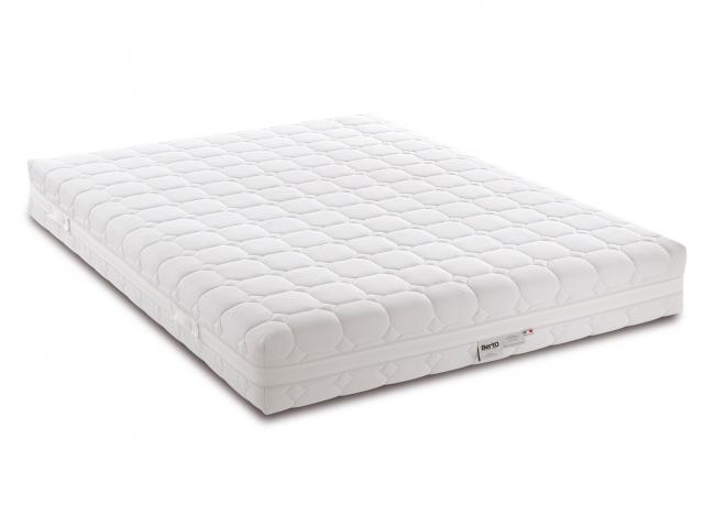 Matelas à Ressorts Ensachés et Memory H.24 cm