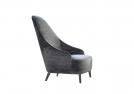 Fauteuil avec Habillage en Velours - BertO Outlet