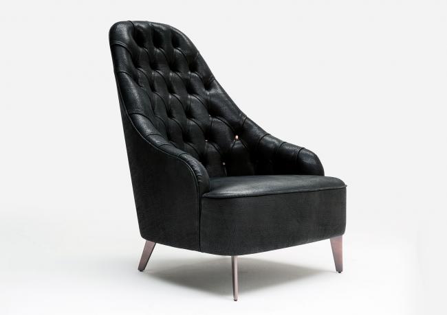 Fauteuil Vanessa BertoLive en Cuir