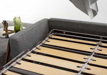 Canapé-lit Gulliver avec lattes en bois de hêtre - BertO Salotti