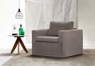 Fauteuil lit Dafne en tissu - BertO Prima