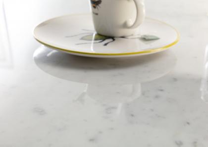 Table CJ avec plateau en marbre - BertO Salotti