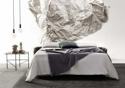 Le canapé-lit Marky a une profondeur avec lit ouvert de 200 cm - BertO Salotti